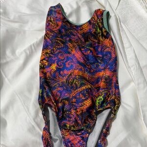 Leotard colorful Plum Practice Wear